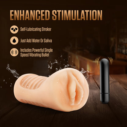 BLUSH - ENLUST GEORGIA MALE MASTURBATOR WITH BULLET VIBRATOR