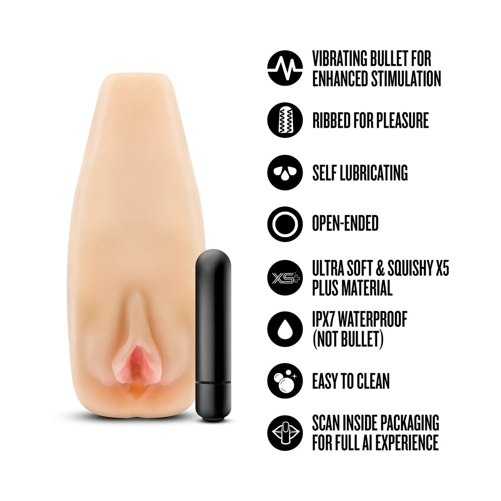 BLUSH - ENLUST SABRINA MALE MASTURBATOR WITH BULLET VIBRATOR