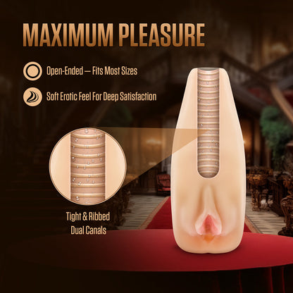 BLUSH - ENLUST SABRINA MALE MASTURBATOR WITH BULLET VIBRATOR
