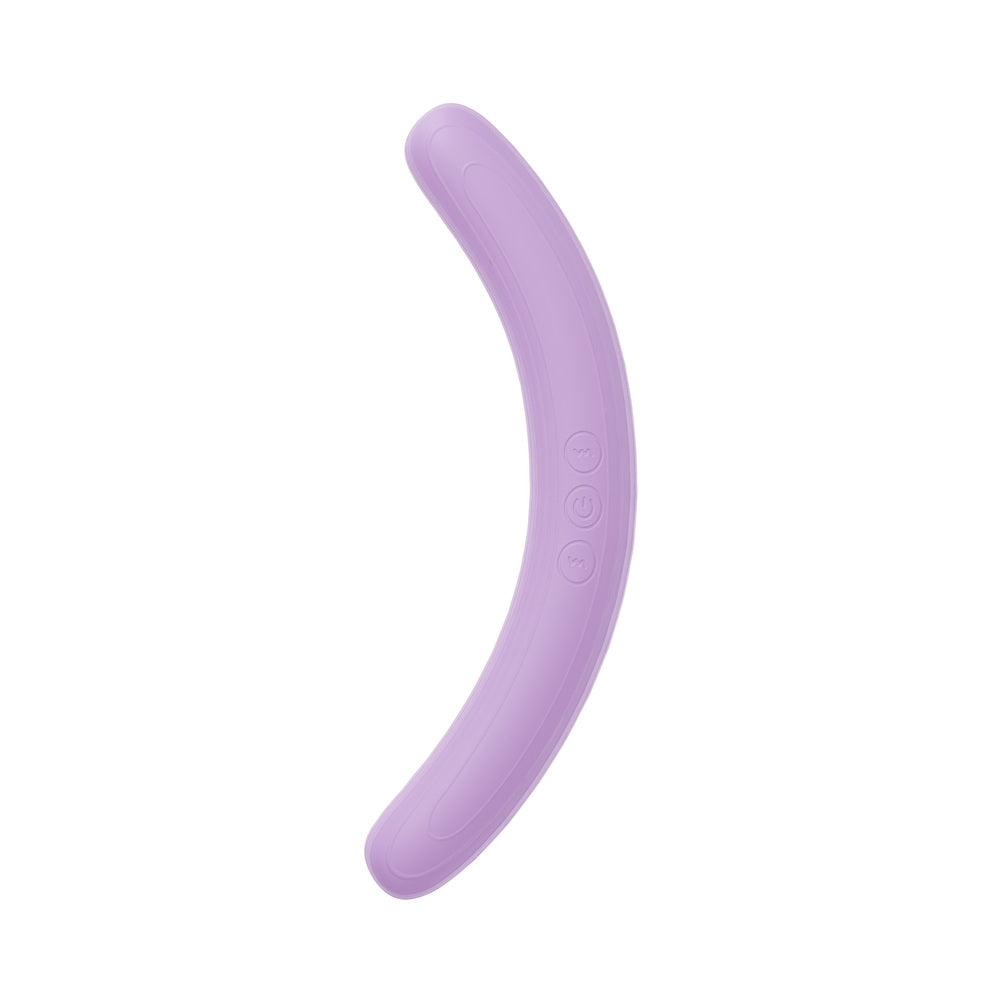 BLUSH - PLAY WITH ME SILICONE DOUBLE ENDED VIBRATOR