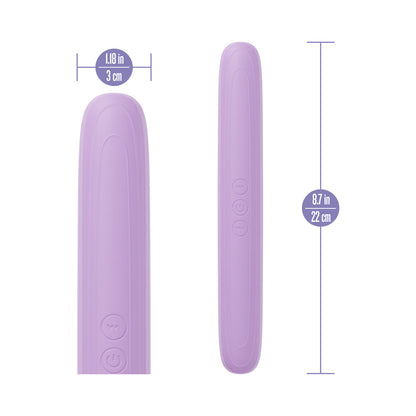 BLUSH - PLAY WITH ME SILICONE DOUBLE ENDED VIBRATOR
