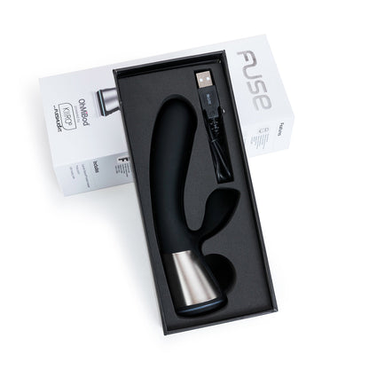 OHMIBOD FUSE INTERACTIVE DUAL STIMUATOR BLACK