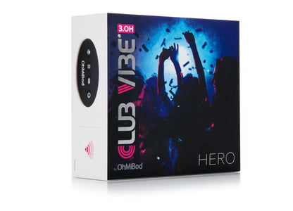 OHMIBOD - CLUB VIBE 3.0H HERO PLUG BLACK