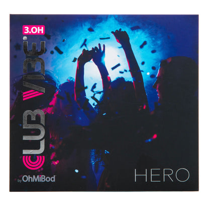 OHMIBOD - CLUB VIBE 3.0H HERO PLUG BLACK