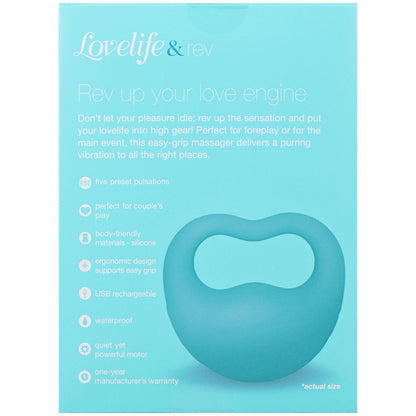 OHMIBOD - LOVELIFE REV FINGER VIBRATOR TURQUOISE
