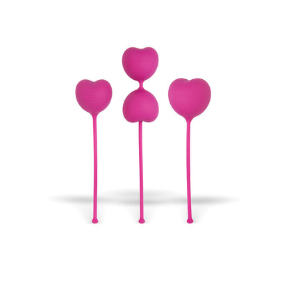 OHMIBOD - LOVELIFE FLEX KEGEL EXERCISER 3-PIECE SET PINK
