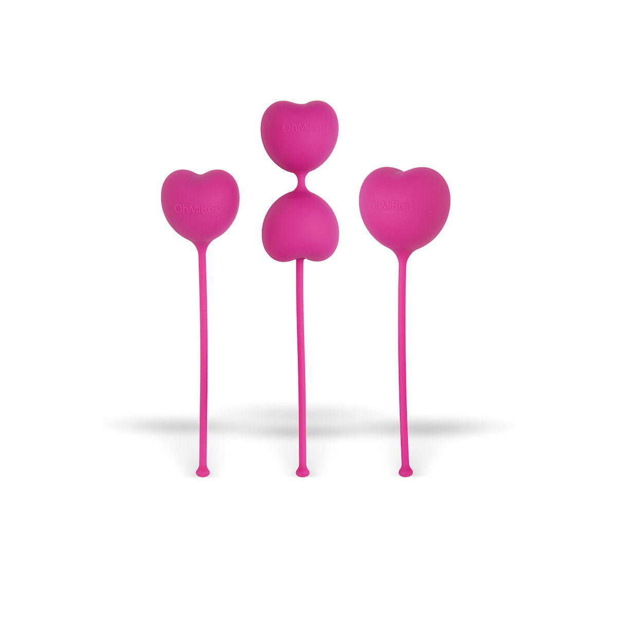 OHMIBOD - LOVELIFE FLEX KEGEL EXERCISER 3-PIECE SET PINK