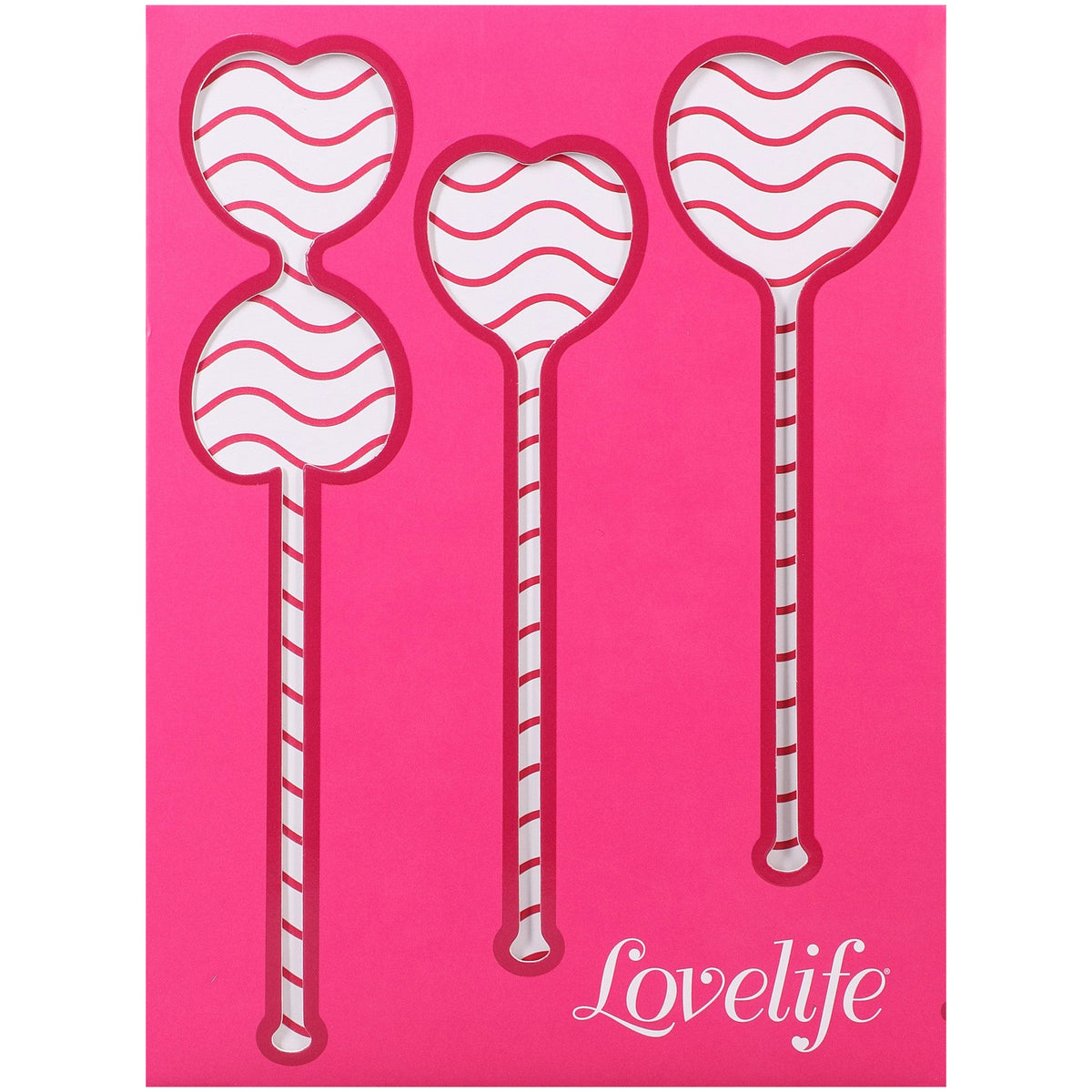 OH MI BOD - LOVELIFE FLEX KEGEL EXERCISER 3-PIECE SET PINK