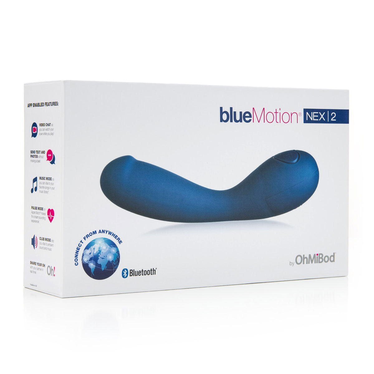OHMIBOD BLUEMOTION NEX2 G-SPOT VIBRATOR (2ND GEN)