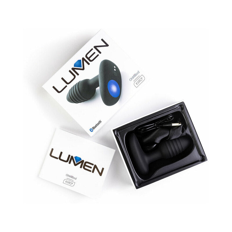 OHMIBOD LUMEN PLUG BLACK