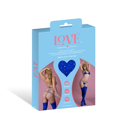 MAGIC SILK - SEAMLESS BRA PANTY & THIGH HIGHS