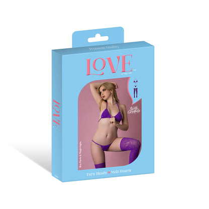 MAGIC SILK - SEAMLESS BRA PANTY & THIGH HIGHS