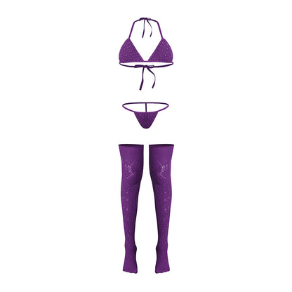 MAGIC SILK - SEAMLESS BRA PANTY & THIGH HIGHS