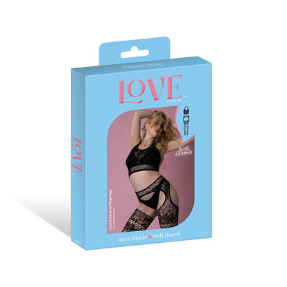 MAGIC SILK - SEAMLESS CAMI & GARTERED THIGH HIGH