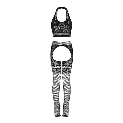 MAGIC SILK - SEAMLESS CAMI & GARTERED THIGH HIGH