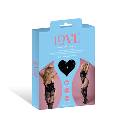 MAGIC SILK - SEAMLESS GARTERED BODYSTOCKING
