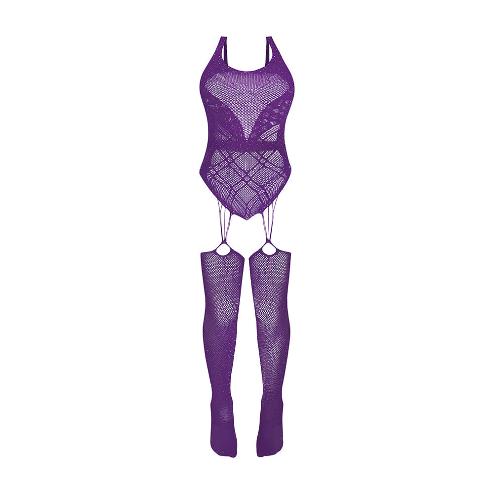 MAGIC SILK - SEAMLESS GARTERED BODYSTOCKING