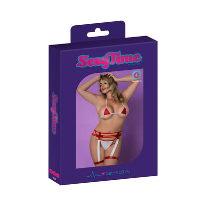 MAGIC SILK - SEXY TIME PULSE CHECK WHITE QUEEN SIZE