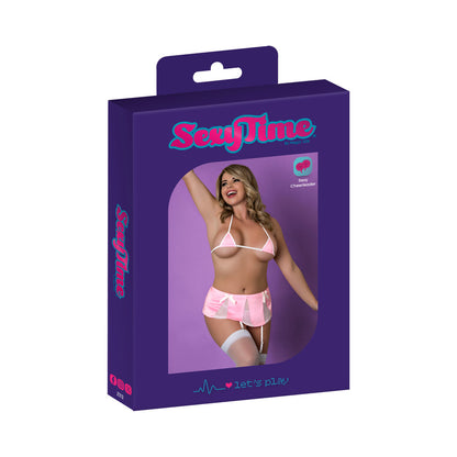 MAGIC SILK - SEXY TIME HALF TIME HONEY PINK QUEEN SIZE