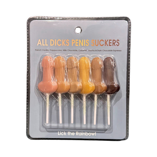KHEPER GAMES - ALL DICKS PENIS SUCKERS 6PK