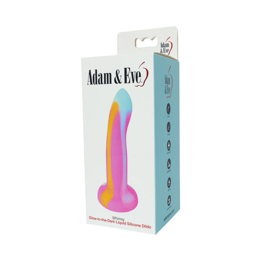 ADAM & EVE - WHIMSY GLOW-IN-THE-DARK DILDO