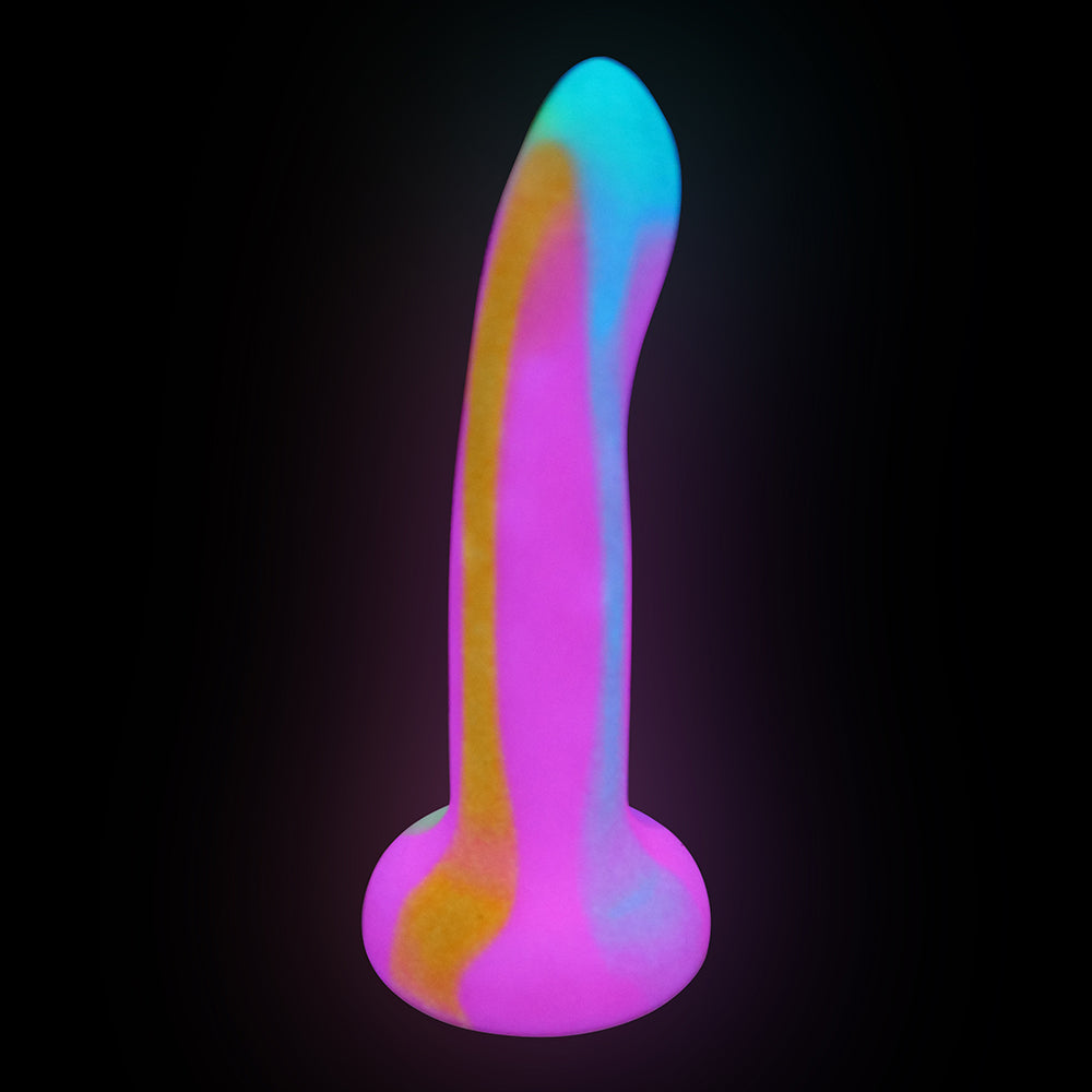 ADAM & EVE - WHIMSY GLOW-IN-THE-DARK DILDO