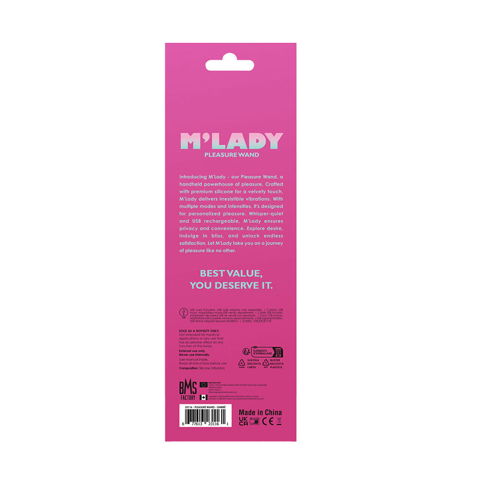 BMS - M''LADY PLEASURE WAND OMBRE GRADIENT