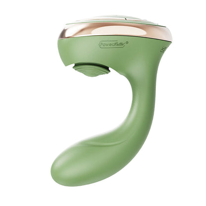BMS - SWAN REIGN DUAL STIMULATOR GREEN