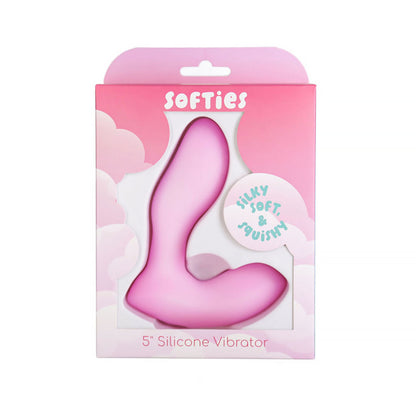 BMS - SOFTIES SILICONE VIBRATOR 5 IN.