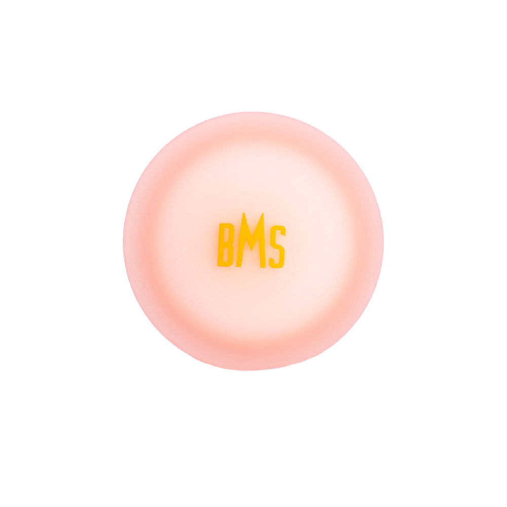 BMS - SOFTIES DUAL LAYER BUTT PLUG 4 IN. ORANGE