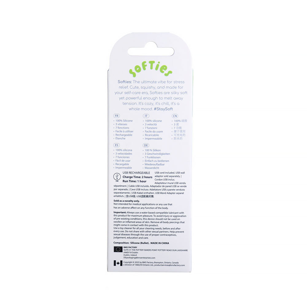BMS - SOFTIES DUAL LAYER BULLET 4 IN.