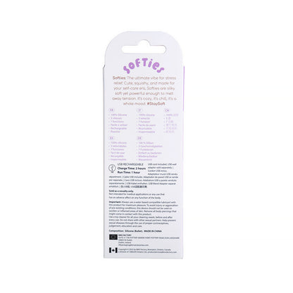 BMS - SOFTIES DUAL LAYER BULLET 4 IN.
