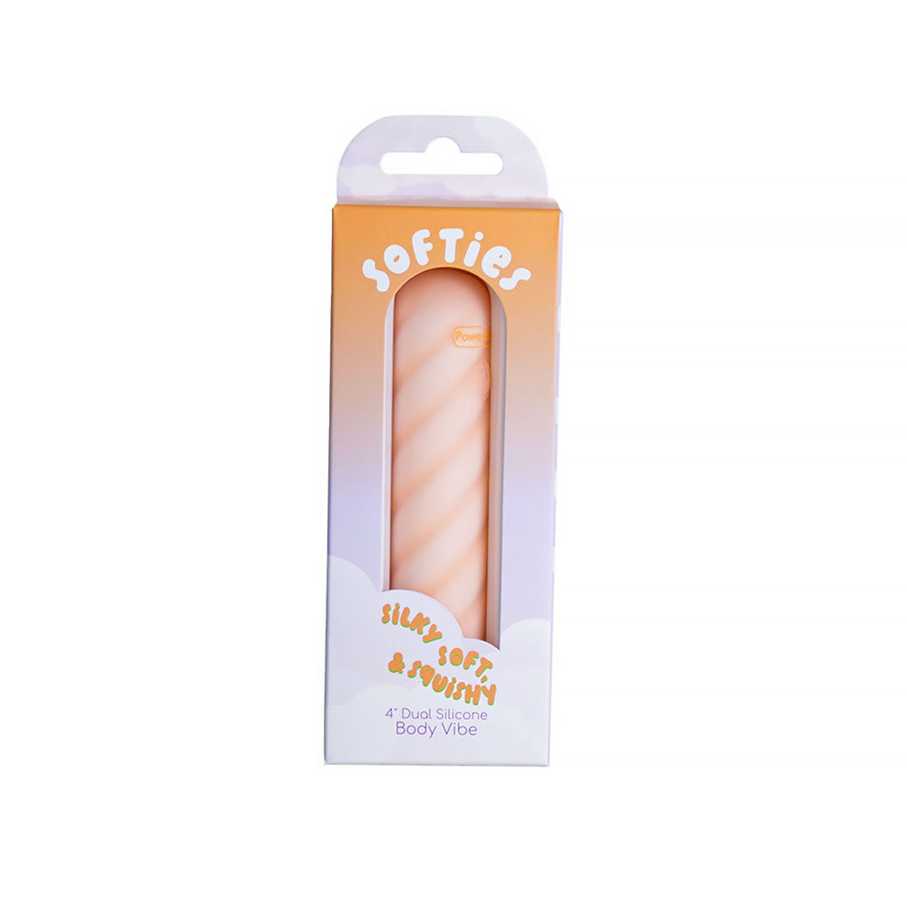 BMS - SOFTIES DUAL LAYER BULLET 4 IN. ORANGE