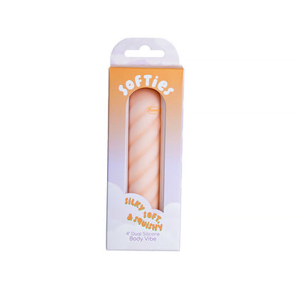 BMS - SOFTIES DUAL LAYER BULLET 4 IN. ORANGE