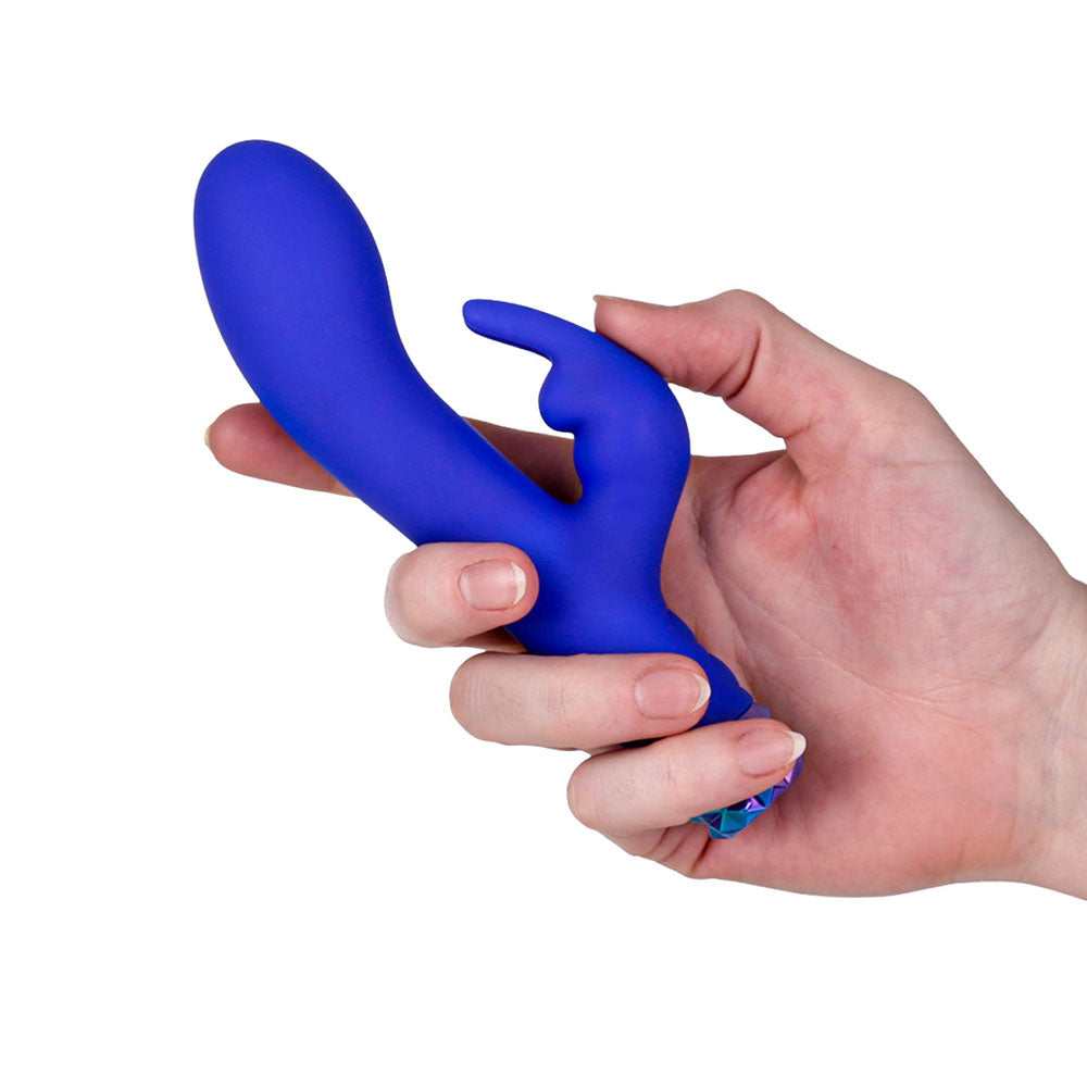 BMS - M''LADY BUNNY VIBRATOR 6 IN. BLUE