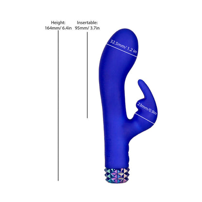BMS - M''LADY BUNNY VIBRATOR 6 IN. BLUE