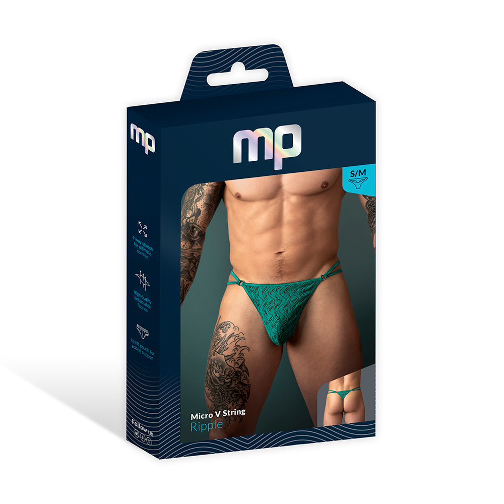 MALE POWER - RIPPLE MICRO V STRING