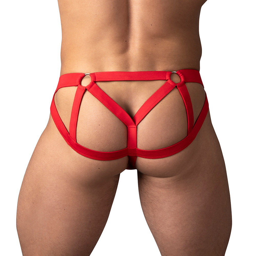 MALE POWER - MESH 2.0 STRAPPY RING JOCK