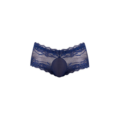 MALE POWER - SASSY LACE MINI SHORT SHEER POUCH