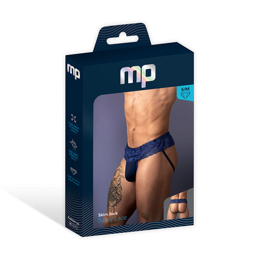 MALE POWER - SASSY LACE SKIRT JOCK