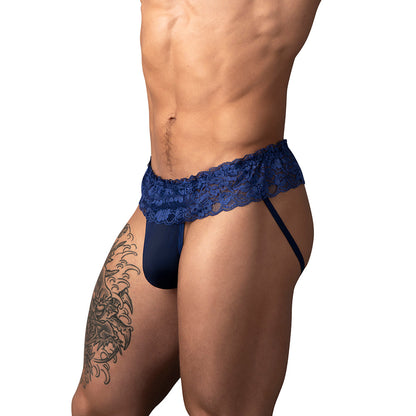 MALE POWER - SASSY LACE SKIRT JOCK