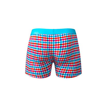 MALE POWER - SO CUMFY GINGHAM BOXER BRIEF