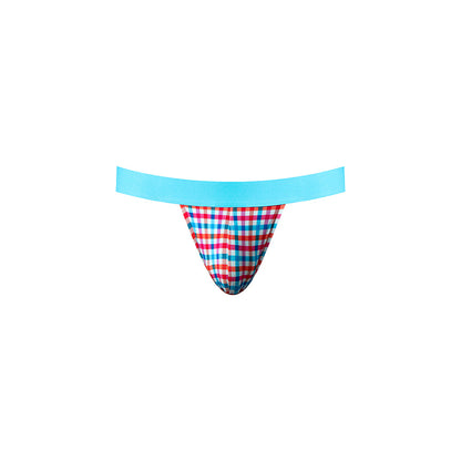 MALE POWER - SO CUMFY GINGHAM JOCK