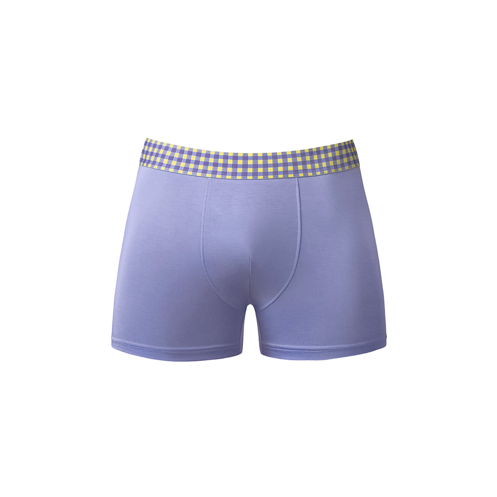 MALE POWER - SO CUMFY GINGHAM BOXER BRIEF