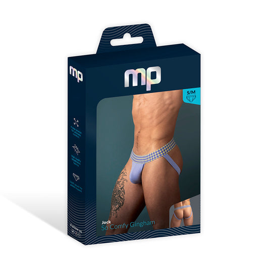 MALE POWER - SO CUMFY GINGHAM JOCK