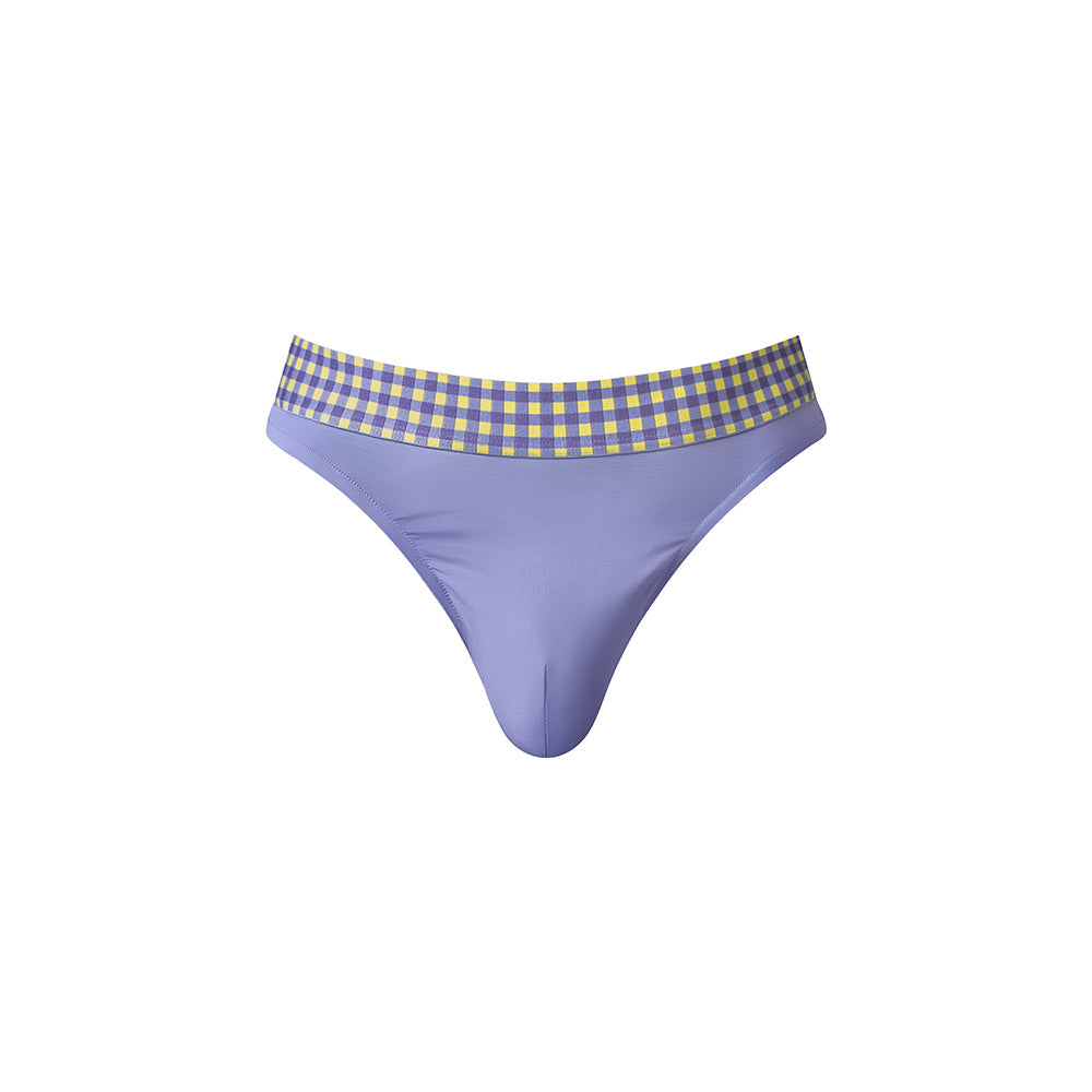 MALE POWER - SO CUMFY GINGHAM THONG