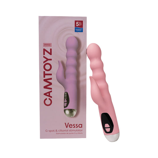 CAMTOYZ - VESSA G-SPOT & CLITORAL STIMULATOR