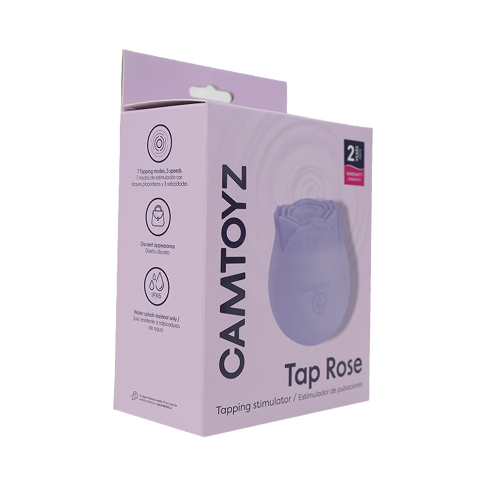 CAMTOYZ - TAP ROSE PULSATION STIMULATOR