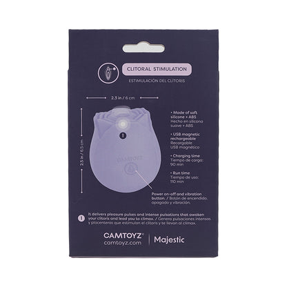 CAMTOYZ - TAP ROSE PULSATION STIMULATOR