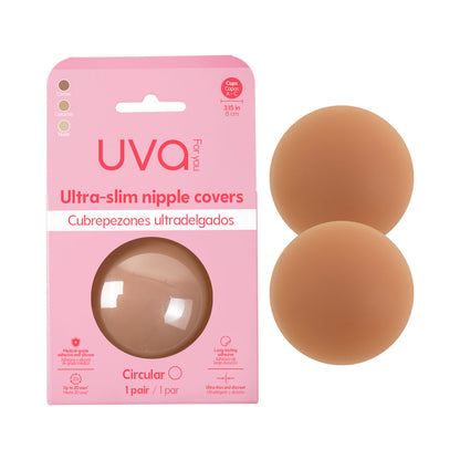 UVA - CIRCULAR NIPPLE COVERS COCOA